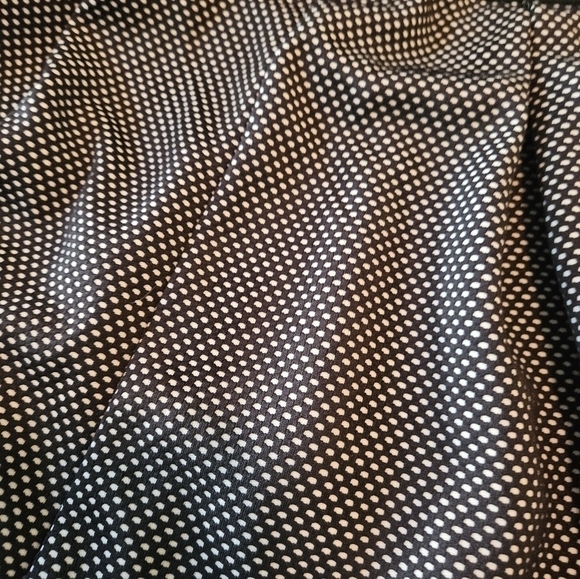 JUNIORS Joe boxer black and white pok a dot mini skirt size large. - Picture 3 of 5